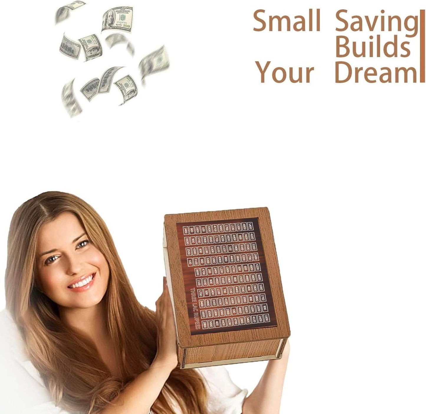 Wooden Digital Money Saving Box – Save Rs. 3 Lakh | Smart Coin Bank with Counter | Eco-Friendly Piggy Bank Pakistan