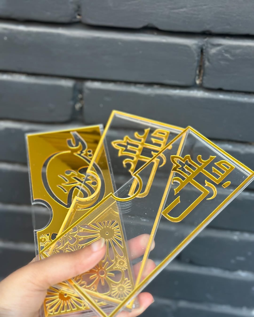 Acrylic Eidi Envelopes – Eid Mubarak Gift Envelopes for Kids